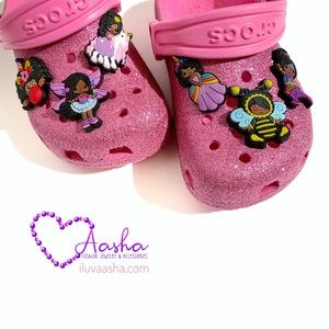 RESTOCKED - Crocs Charms | Magic Girl Dress Up